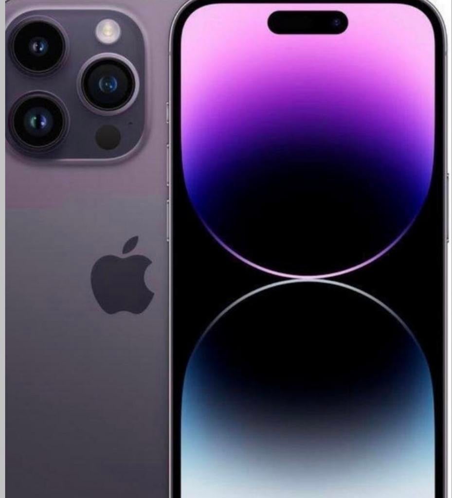 iPhone 14 Pro paars 128 GB, geen krassen, Telecommunicatie, Mobiele telefoons | Apple iPhone, Paars, Ophalen of Verzenden, Zo goed als nieuw