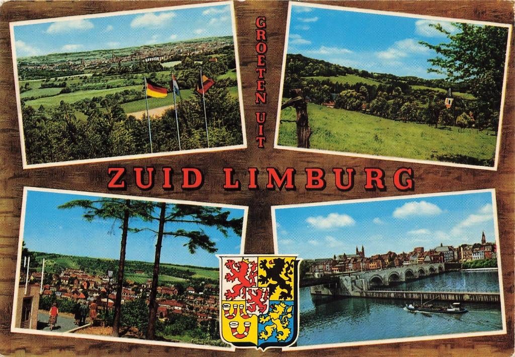 Zuid Limburg, Ophalen of Verzenden, 1960 tot 1980, Gelopen, Limburg