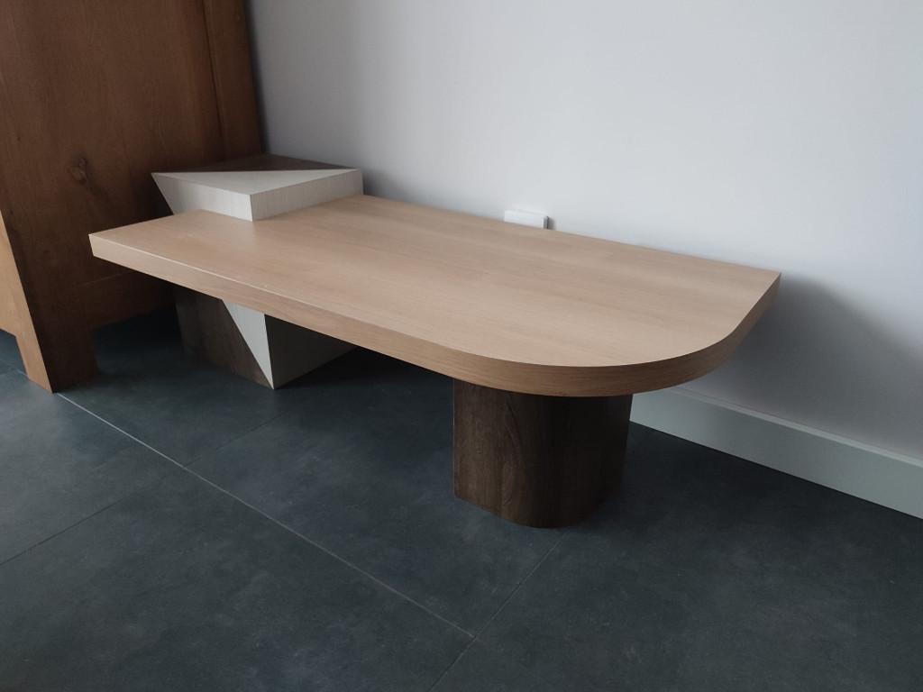 Handgemaakte salontafel / tv meubel – 115 cm, Huis en Inrichting, Tafels | Salontafels, Ophalen, 100 tot 150 cm, Nieuw, 50 tot 100 cm