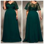 nieuwe galajurk maat 46 en 48 groen, Galajurk, Maat 46/48 (XL) of groter, All2wish4, Nieuw