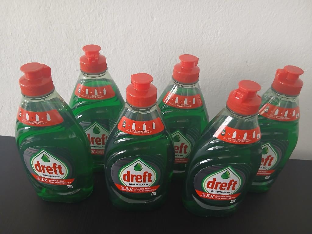 6x Dreft nieuw, Ophalen of Verzenden, Schoonmaakmiddel