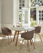 Hay tafel CPH 25 linoleum off white 140 diameter, Huis en Inrichting, Ophalen, Zo goed als nieuw, Vier personen, 100 tot 150 cm