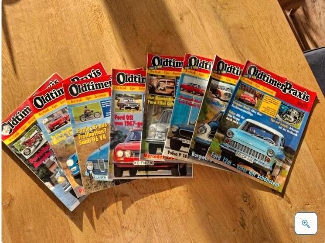 Oldtimer Praxis Tijdschriften 90er Jaren - 8 Stuks, Boeken, Auto's | Folders en Tijdschriften, Gelezen, Algemeen, Ophalen of Verzenden
