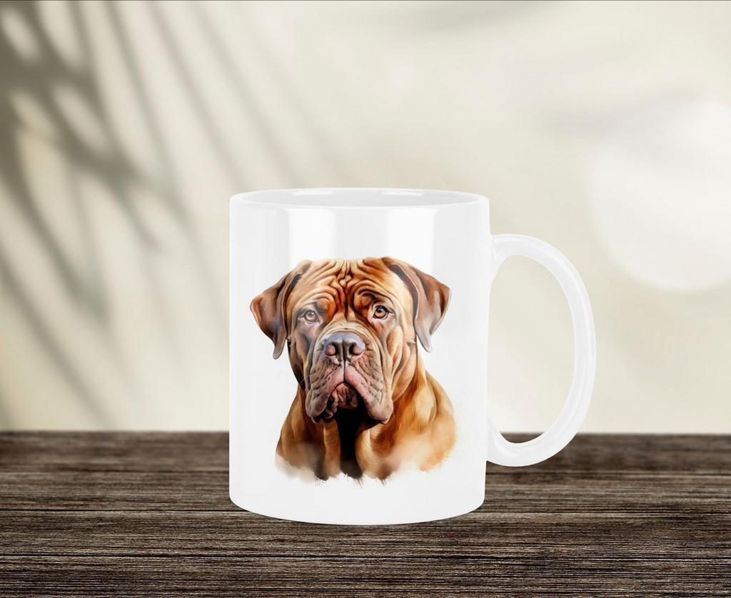 Bordeaux Dog mok, Verzenden, Nieuw, Overige stijlen, Kop(pen) en/of Schotel(s)