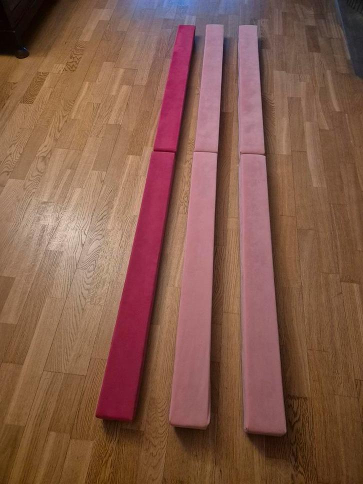 Oefenbalk 210 cm, opklapbaar, meerdere beschikaar, Sport en Fitness, Turnen, Ophalen