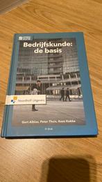 Bedrijfskunde: de basis 5e druk, Boeken, Studieboeken en Cursussen, Diverse auteurs, Zo goed als nieuw, Beta, HBO