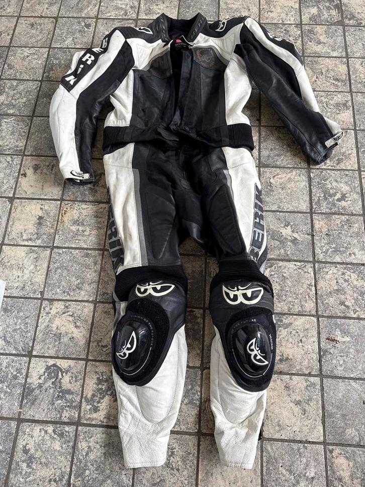 Berik Vol Lederen Motorpak - Maat 56, Motoren, Kleding | Motorkleding, Combipak, Heren, Tweedehands, Ophalen of Verzenden