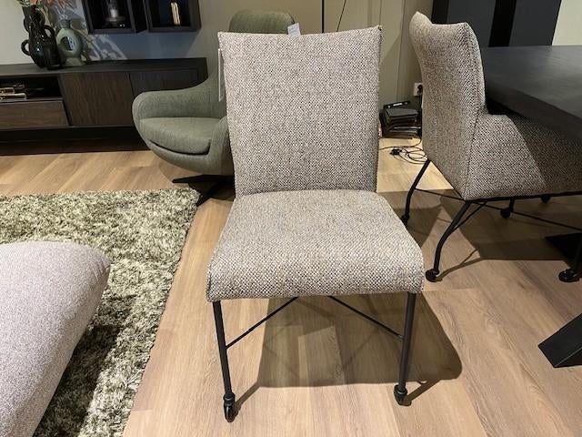 Set van 6 eetkamerstoel 4x met arm 2x zonder arm, Ophalen, Info@vissermeubelen.nl, Nieuw, Visser meubelen