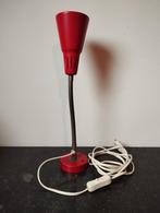 Vintage '90 IKEA KVART Flexibele Lamp Marianne Hagberg rood, Ophalen of Verzenden, Gebruikt, Vintage, Modern, Industrieel