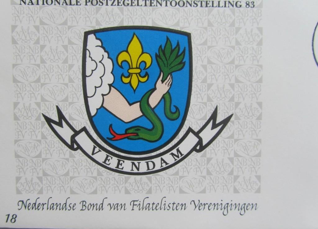 eerste dag envelop    VEENDAM, Postzegels en Munten, Postzegels | Eerstedagenveloppen, Ophalen of Verzenden, Onbeschreven, Nederland