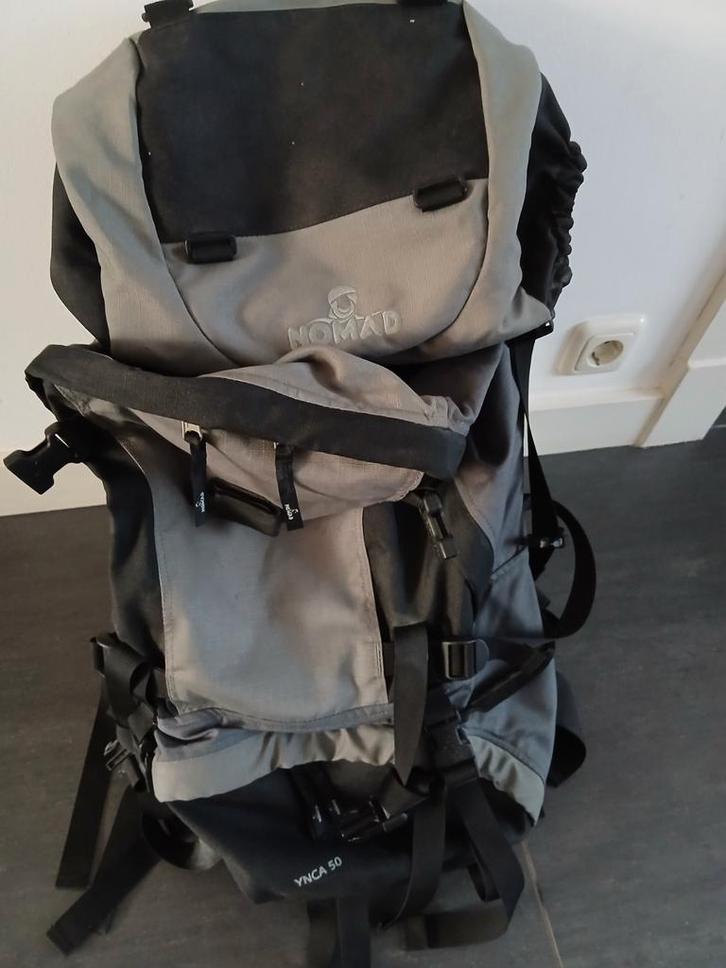 Nomad back pack tas in goede conditie, Sport en Fitness, Bergsport en Wandelen, Zo goed als nieuw, Rugzak, Verzenden