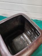 bloempot brons kleurig, Ophalen of Verzenden, 'T Olde Gre-j, Info@toldegrej.nl, Endepoelstraat 20f Didam