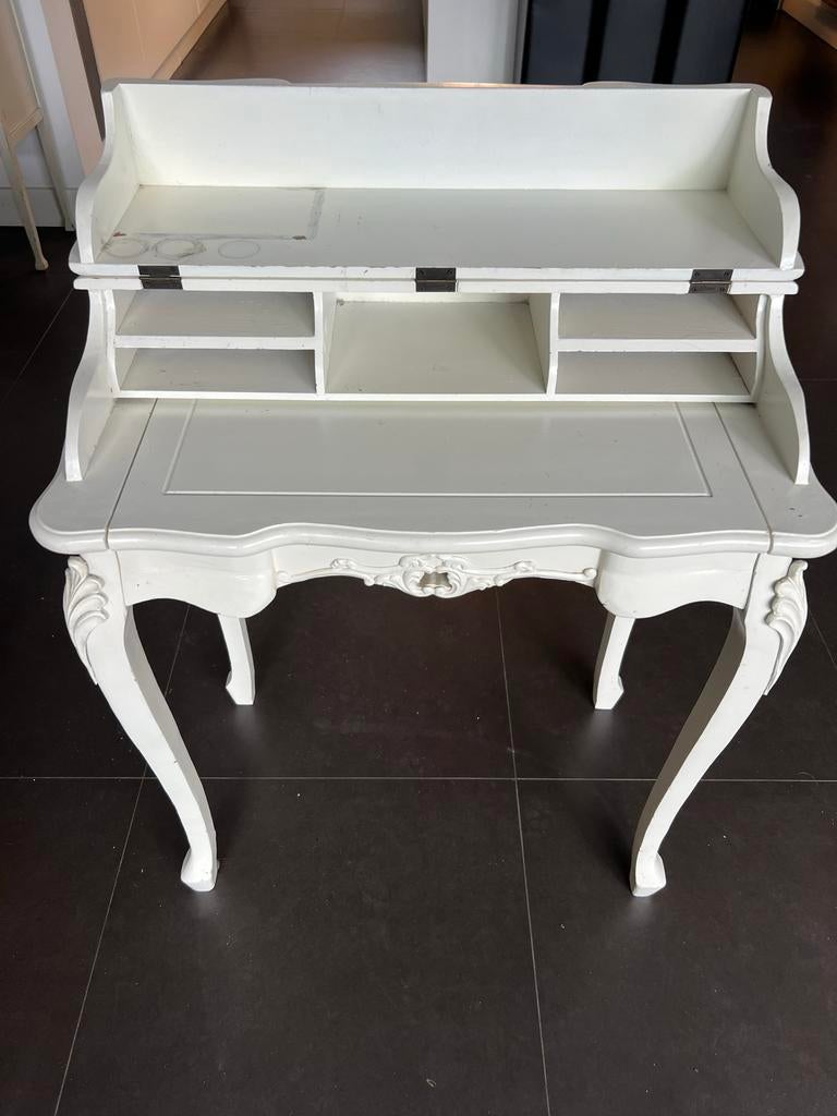 2x brocante meubels secretaire bureau en kaptafel, Antiek en Kunst, Ophalen of Verzenden