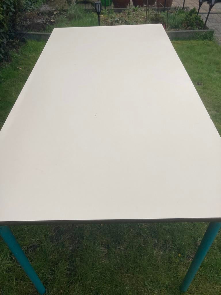 2 kantine tafels, Gebruikt, Vier personen, Rechthoekig, 50 tot 100 cm