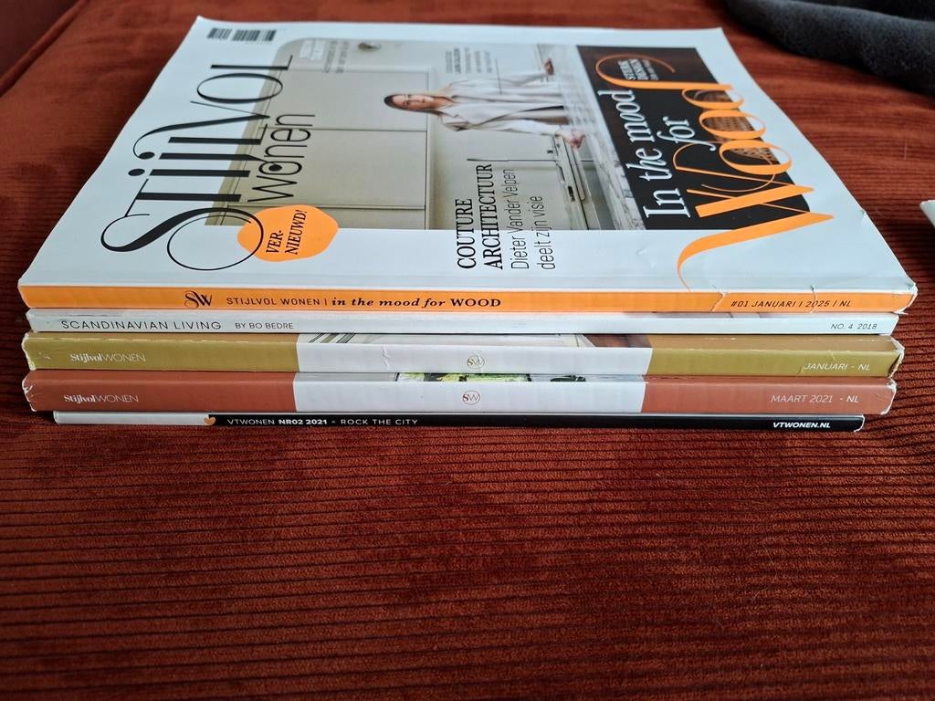 12 woonmagazines vt wonen, Eigen Huis, stijlvol wonen,living, Boeken, Tijdschriften en Kranten, Ophalen, Zo goed als nieuw, Overige typen