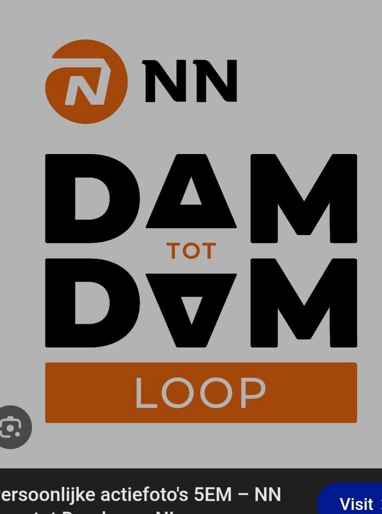 Dam tot damloop kaartje by night, Ophalen of Verzenden, Nieuw, Overige typen, Overige merken