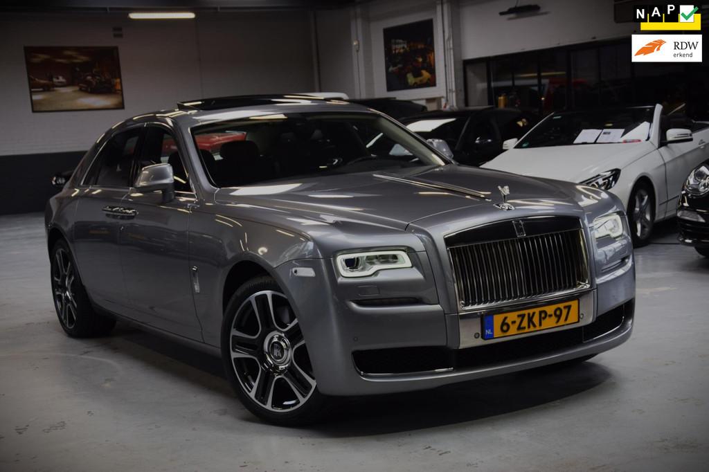 Rolls Royce Ghost 6.6 V12 Serie II Navi|Panoramadak|OrgNL|2e, Auto's, Rolls-Royce, Automaat, Achterwielaandrijving, Gebruikt, 12 cilinders