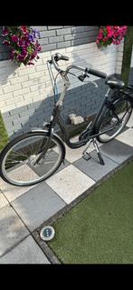 Dames fiets, Ophalen