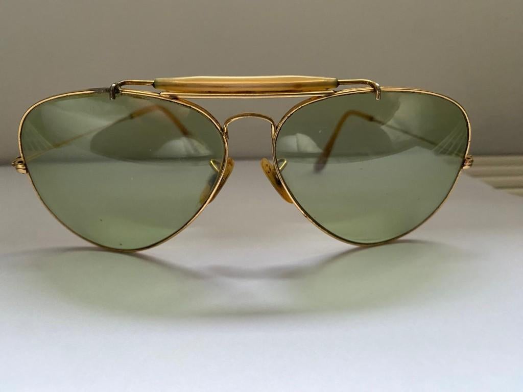 Ray Ban, jaren 70-80, meekleurend glas, Ophalen of Verzenden, Gedragen, Onbekend