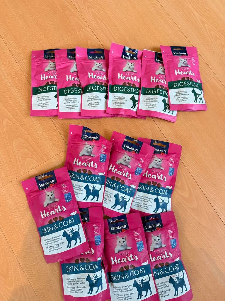 Vitakraft Vita Hearts kattensnacks 13x40 gram