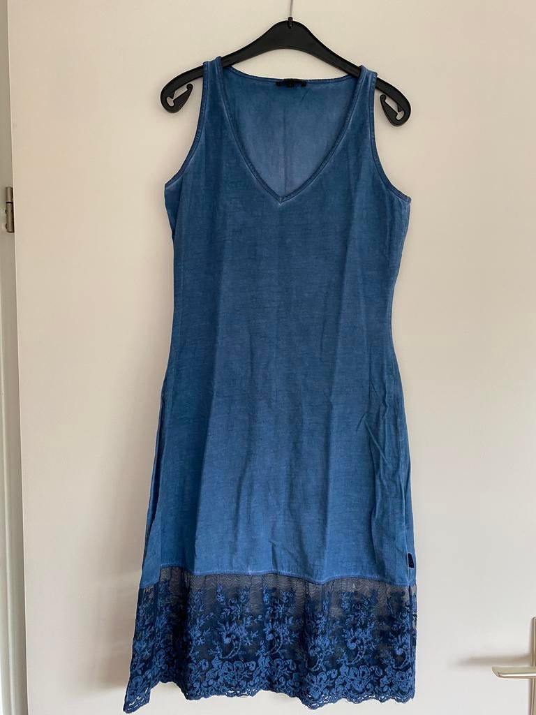 Didi Slipdress Onderjurk Jurk, mt. S denim blauw, Kleding | Dames, Ophalen of Verzenden, Zo goed als nieuw, Maat 36 (S), Blauw