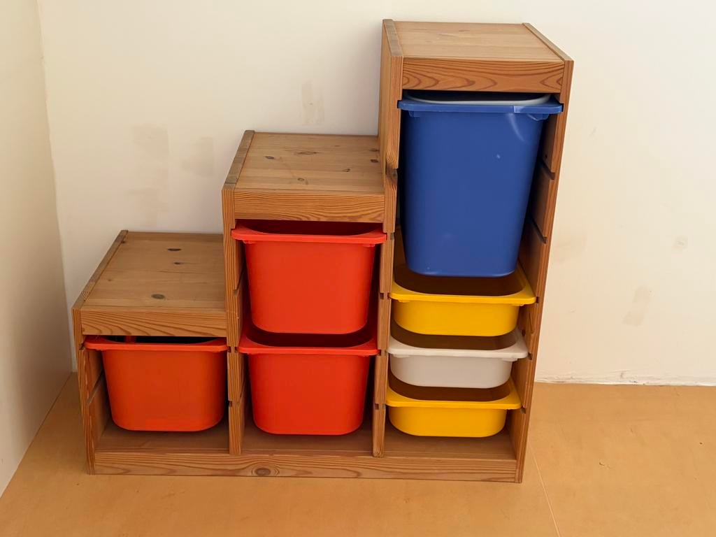 Ikea houten trapkast ideaal voor speelgoed, Huis en Inrichting, Ophalen, Gebruikt, 50 tot 100 cm, Minder dan 100 cm