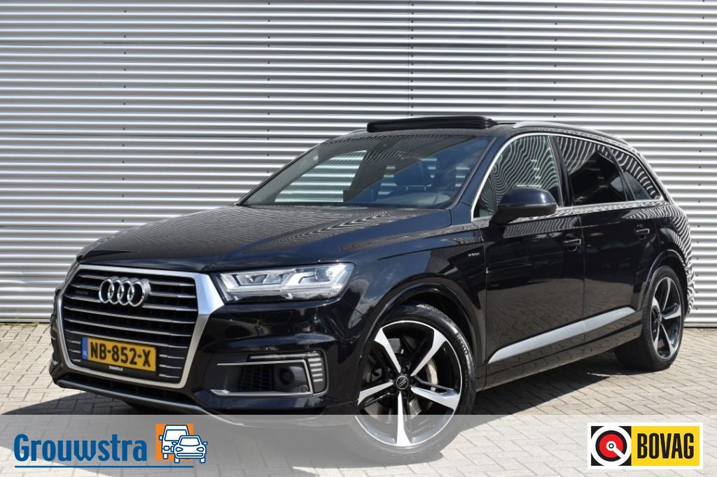 Audi Q7 3.0 TDI E-TRON QUATTRO SPORT / P.DAK / LEDER / ADAP., Auto's, Audi, Automaat, USB, 259 pk, 2420 kg