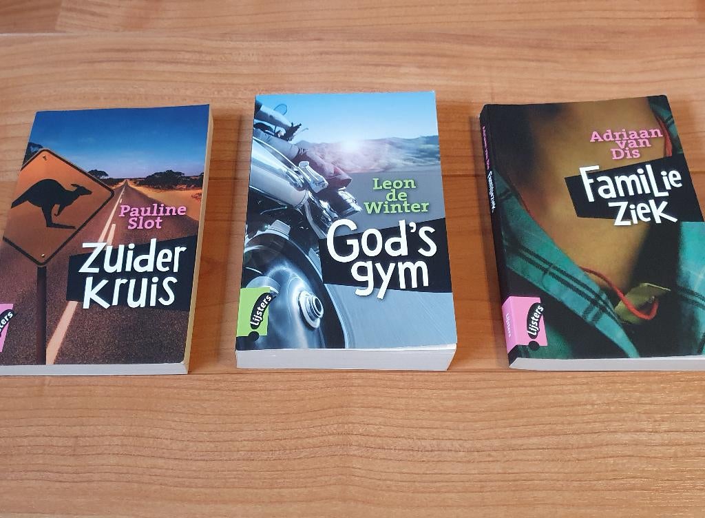 Boek voor school? Grote Lijsters: Familieziek & God's Gym, Ophalen, Zo goed als nieuw, Nederland