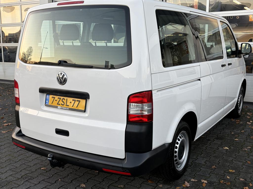 Volkswagen Transporter Kombi 2.0 TDI DSG Automaat L1H1 BTW e, Euro 5, Stof, Gebruikt, Zwart