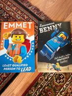Twee LEGO posters: Emmet en Spaceman Benny, Rechthoekig Staand, Nieuw, Ophalen of Verzenden, Canvas of Doek