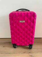 Roze Platinum handbagage koffer met wieltjes, Ophalen, Gebruikt, 50 tot 60 cm, Hard kunststof