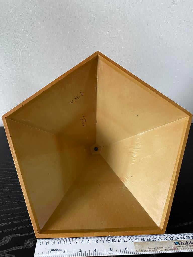 Tiffany glas, kunststof mal voor lamp., Ophalen of Verzenden, Gebruikt