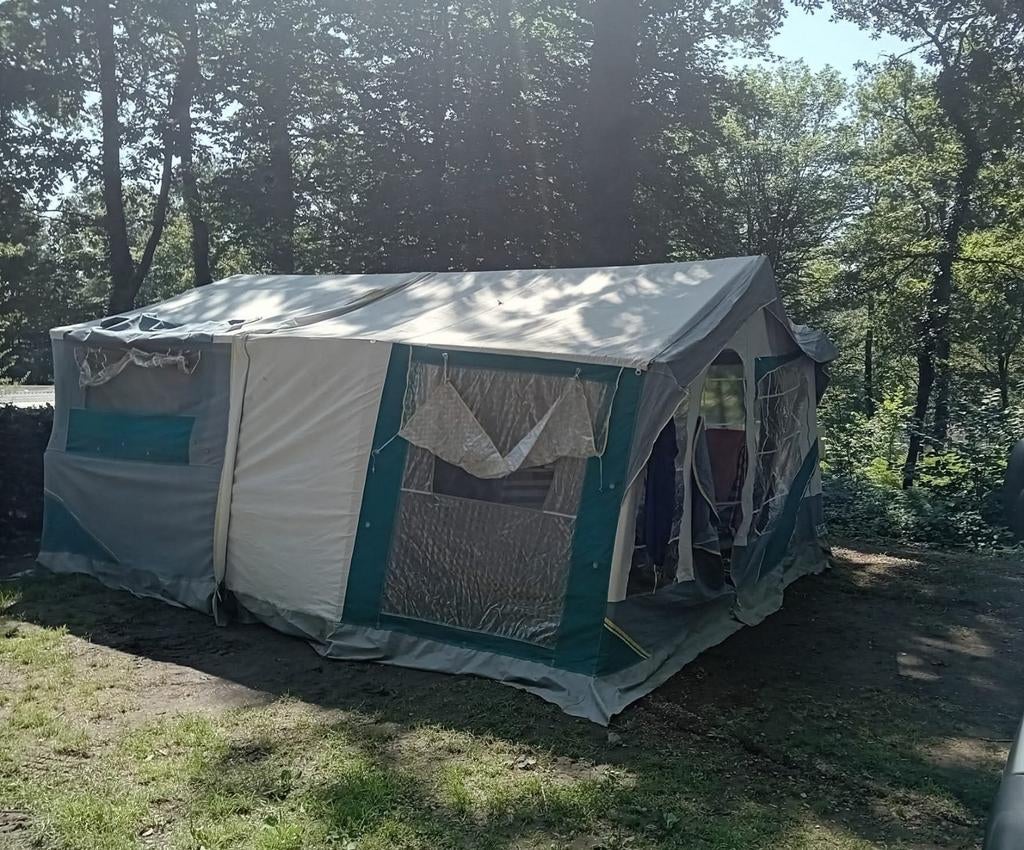 Vouwwagen 3 personen, Caravans en Kamperen, Tenten, Ophalen of Verzenden, Gebruikt