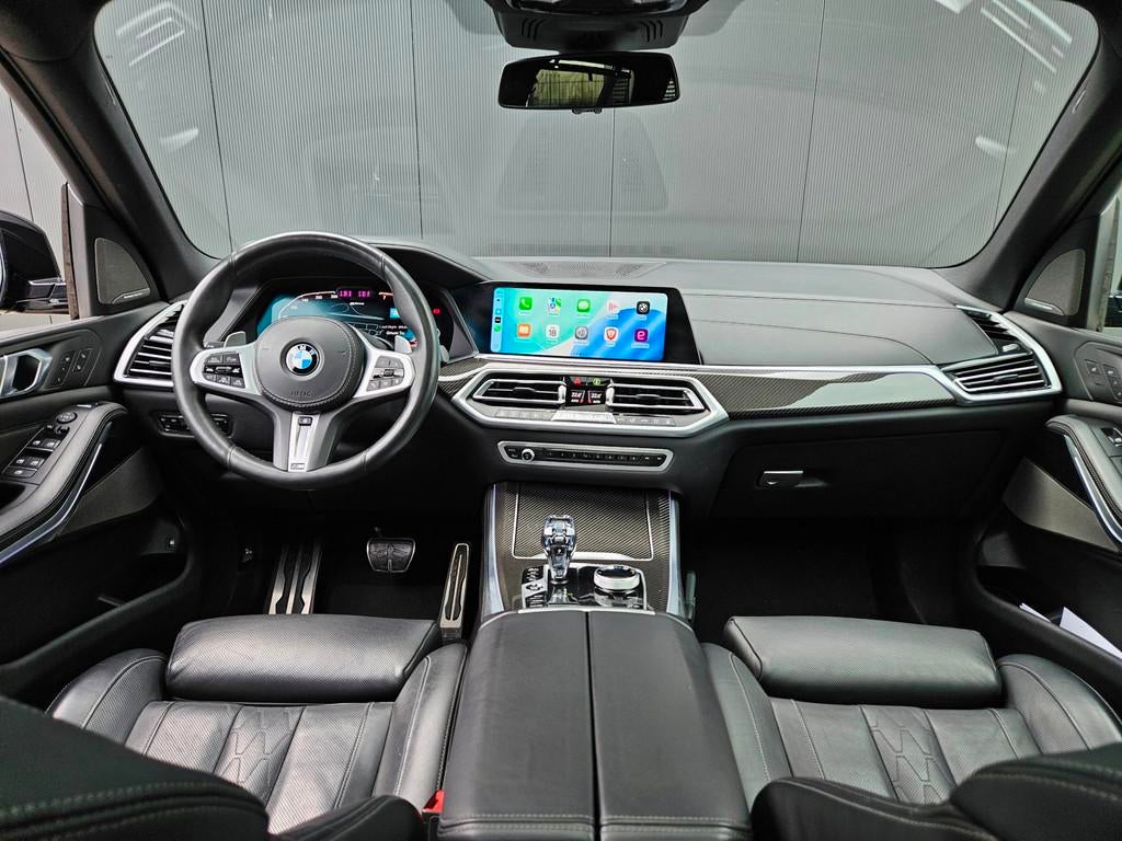 BMW X5 XDrive45e High Executive Pano Hud Acc Sky lounge 4wie, Gebruikt, Zwart, Vierwielaandrijving, Hybride Elektrisch/Benzine