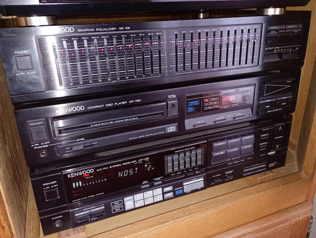 hifi stereo Kenwood, Gebruikt, Tuner of Radio, Losse componenten, Ophalen
