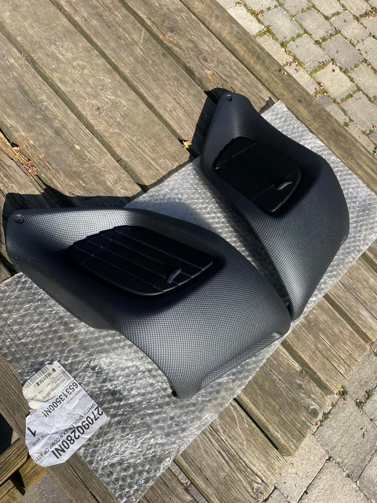 Gilera runner 180cc radiateurkappen carbon (onderdelen), Ophalen of Verzenden