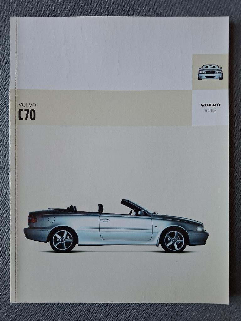 Brochure VOLVO C70 - 2003 NL, Boeken, Verzenden, Gelezen, Volvo