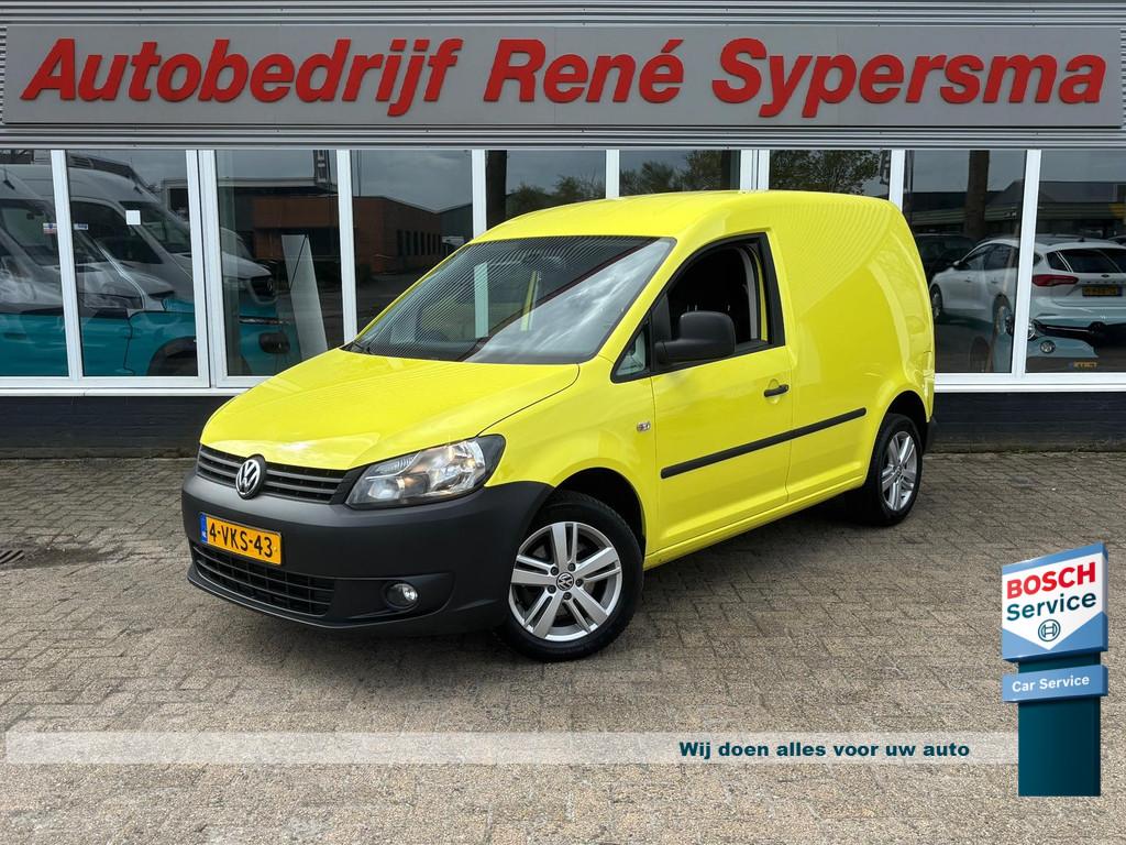 Volkswagen Caddy 1.6 TDI | MARGE | Trekhaak | Automaat | Nav, Euro 5, Stof, Gebruikt, Zwart