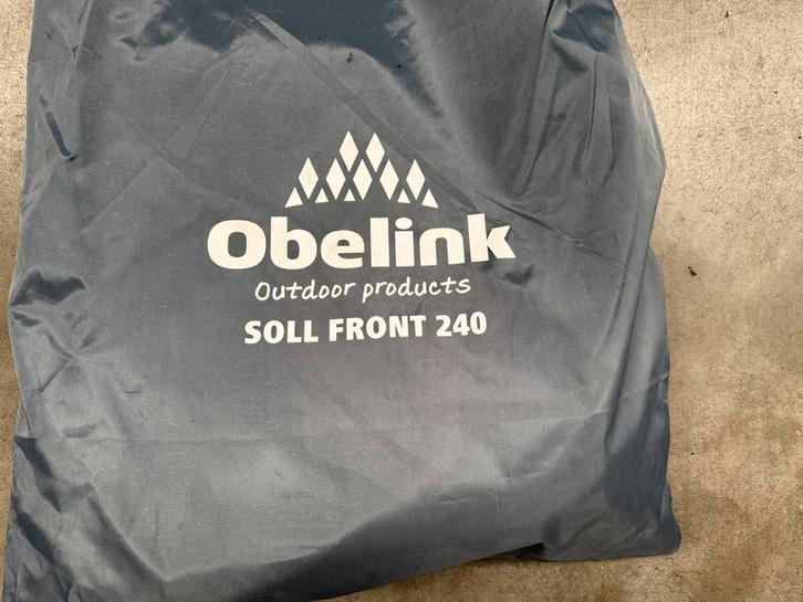 Obelink soll front 240 schaduwdoel schaduw doek, Caravans en Kamperen, Caravan accessoires, Zo goed als nieuw, Ophalen of Verzenden
