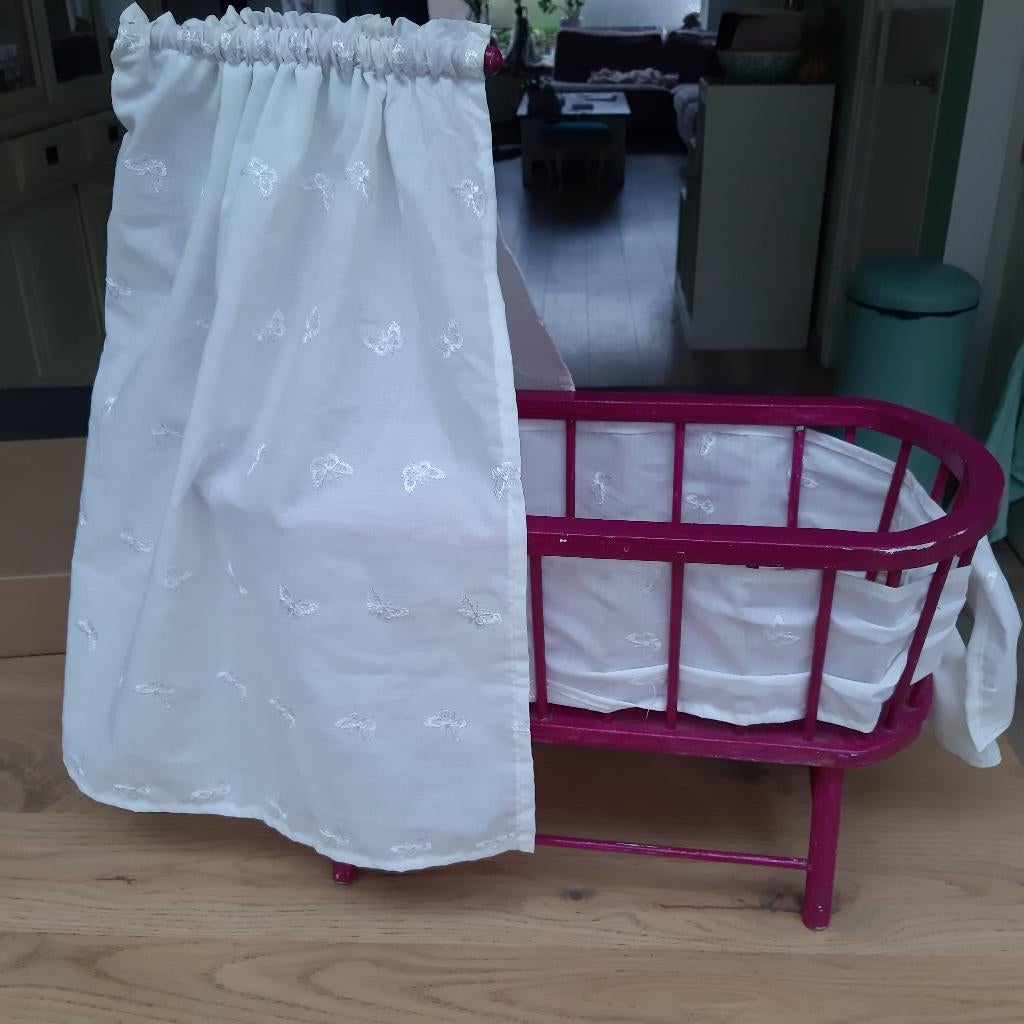 Poppenwieg en accessoires, Kinderen en Baby's, Speelgoed | Poppen, Gebruikt, Overige typen, Ophalen