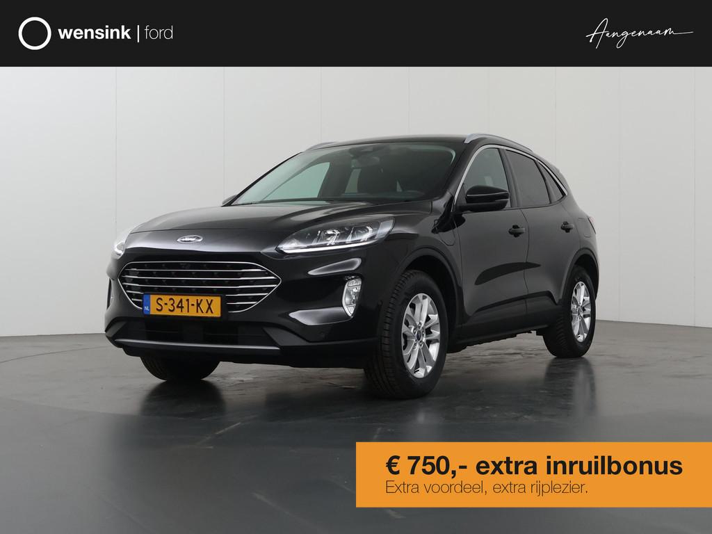 Ford Kuga 2.5 PHEV Titanium | Trekhaak | Winterpakket | Crui, Gebruikt, 4 cilinders, Zwart, Bedrijf