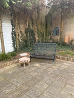 Zwarte lounchset van intenso van Kees Smit tuinmeubelen, Ophalen, Zo goed als nieuw, Kunststof