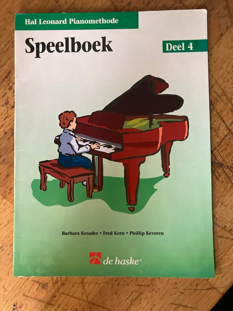 Hal Leonard Pianomethode Speelboek Deel 4, Muziek en Instrumenten, Gebruikt, Overige genres, Les of Cursus, Ophalen of Verzenden