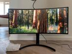 LG 34WN80C Curved Ultrawide Monitor, Computers en Software, Monitoren, Ophalen, HDMI, IPS, Curved