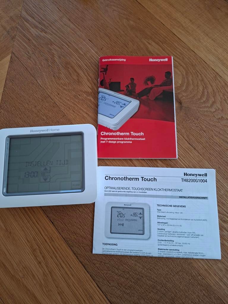 Honeywell Chronotherm Touch programmeerbare klokthermostaat, Ophalen of Verzenden, Gebruikt