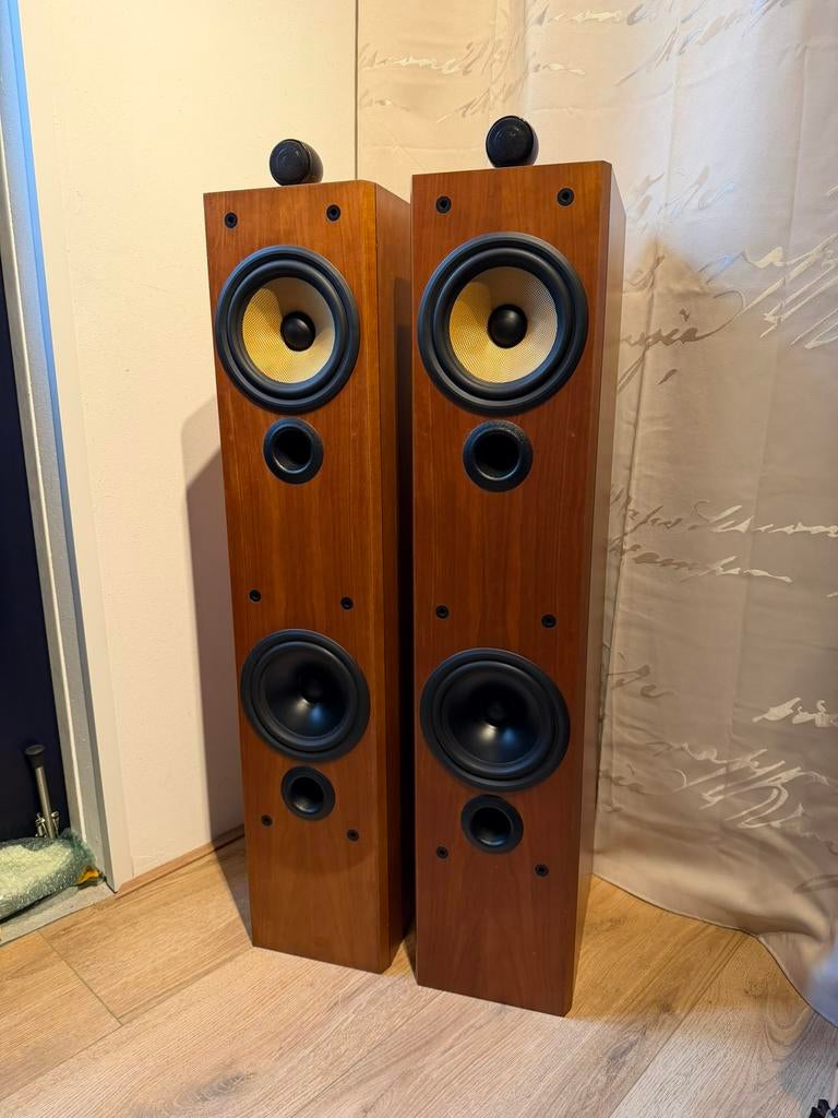 Mooie B&W P6 Preference Speakers - Cherrywood, -, -, Ophalen of Verzenden, Zo goed als nieuw