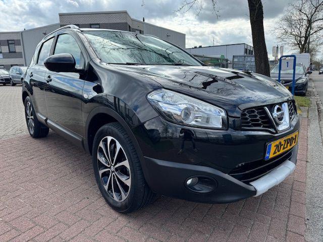 Nissan QASHQAI 2.0 Tech View Airco/ECC,Navi,Camera,Pano,Half, Auto's, Nissan, Euro 5, Gebruikt, Zwart, Zwart
