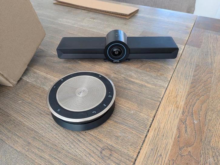 Epos videobar voor Teams meetings, Computers en Software, Webcams, Gebruikt, Bedraad, MacOS, Windows, Zoomfunctie, Microfoon, Ophalen