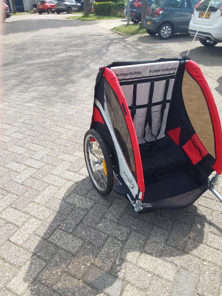 Te koop: Kinder/ honden Fiets Karretje zo goed als nieuw, Fietsen en Brommers, Fietsaccessoires | Aanhangers en Karren, Ophalen