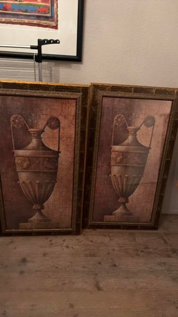 Klassieke lijsten met urn printen, Ophalen of Verzenden, Zo goed als nieuw